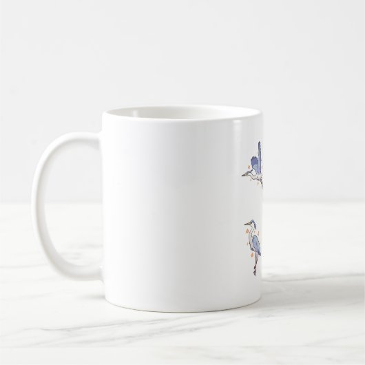 Mug pack de héron bleu (Gauche)