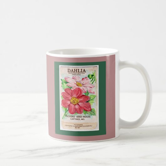 Mug Pack de semences Dahlia (Droite)