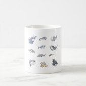 Mug Pack de types de requins (Centre)