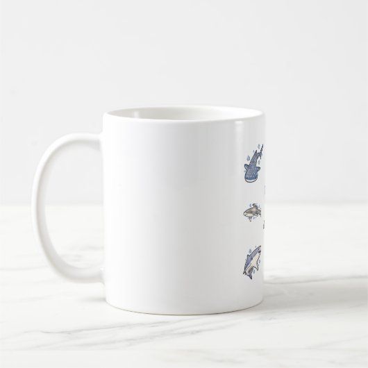 Mug Pack de types de requins (Gauche)