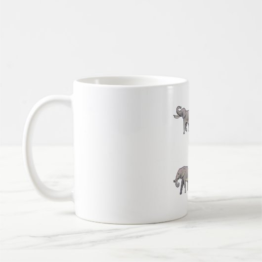 Mug Pack Eléphant mignon (Gauche)