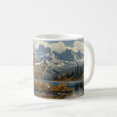 Mug Pack Wolf au bord du lac (Devant droit)