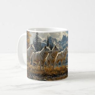 Mug Pack Wolf au bord du lac