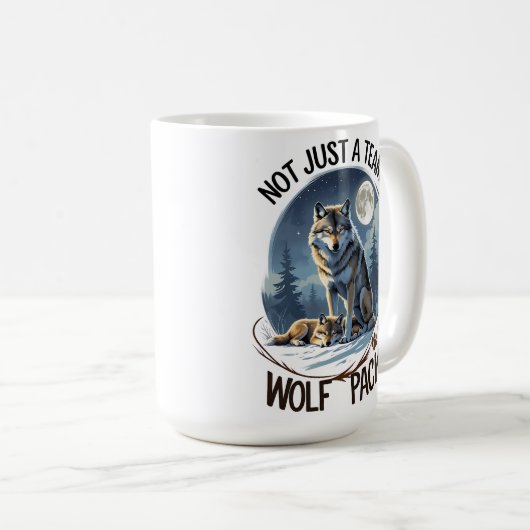 Mug Pack Wolf - United by Nature (Devant droit)