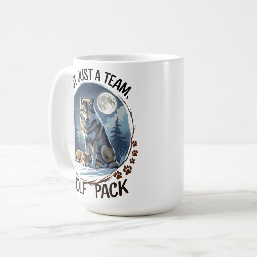 Mug Pack Wolf - United by Nature (Devant gauche)