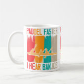 Mug Paddle Faster I Hear Banjos Rafting (Gauche)
