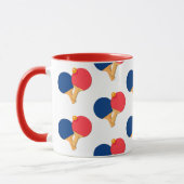 Mug Paddle moderne élégant, Ball Arrière - plan blanc (Gauche)