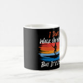 Mug Paddleboard Je Ne Marche Pas Sur L'Eau Mais C'Est  (Devant droit)