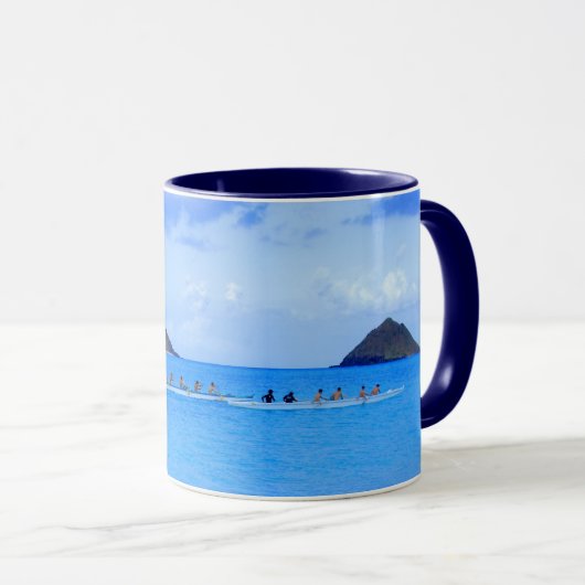 Mug Paddlers de canoë (Devant droit)