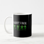 Mug Paddy's Back Funny Trump Jour de la Saint Patrick (Gauche)