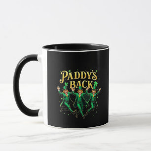 Mug Paddy's Back St Patrick's Day Trump Dancing