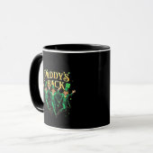 Mug Paddy's Back St Patrick's Day Trump Dancing (Devant gauche)