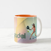 Mug Padel : Collection Style Vibrant Vol.1 (Devant droit)