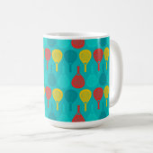 Mug Padel Racket Fuel, texte personnalisé (Devant droit)