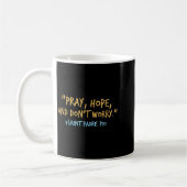 Mug Padre O Catholic Shirt With Pray Hope And Don't Wo (Gauche)