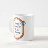 Mug Padre Pio Pray Hope Don't Worry Quote (Devant gauche)