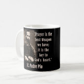 Mug Padre Pio Saint franciscain (Devant gauche)
