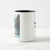 Mug Pagaie plus, Inquiète moins | Citation et Art de K (Centre)