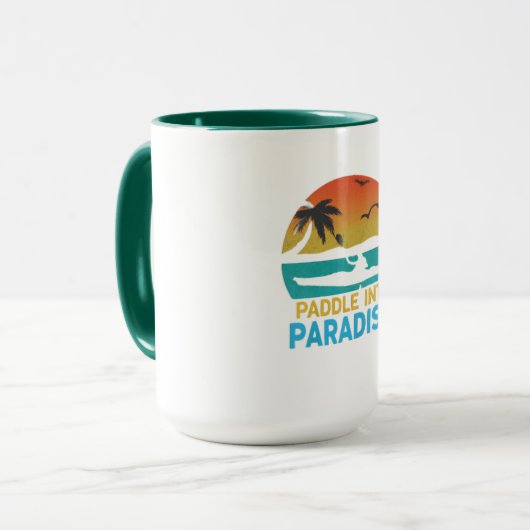 Mug Pagayer dans le paradis (Devant gauche)