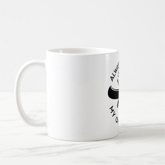 Mug Pagayer toujours mon propre canot (Gauche)