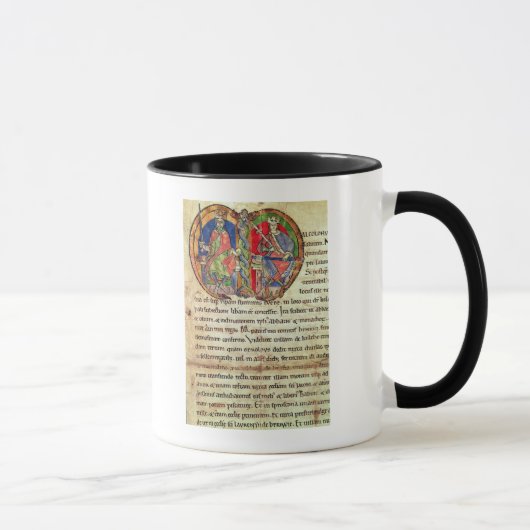 Mug Page de l'abbaye de Kelso de charte avec (Droite)