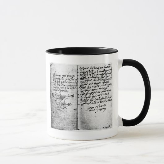 Mug Page de manuscrit (Droite)