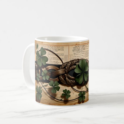 Mug Page Journal du segment shamrock (Devant gauche)