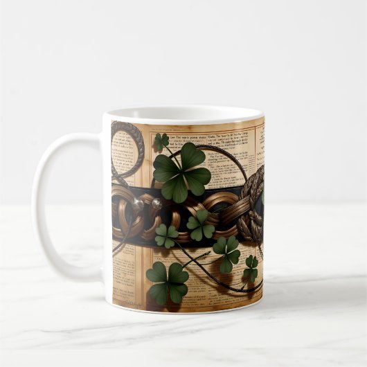 Mug Page Journal du segment shamrock (Gauche)