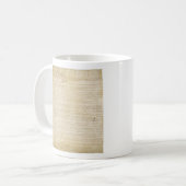 Mug Page ORIGINALE 1 de constitution d'Etats-Unis (Devant gauche)