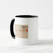 Mug Page texte Chesapeake et Ohio Ry (Devant gauche)