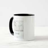 Mug Page titre de "Les Poemes" par Edgar Allan Poe (Devant gauche)