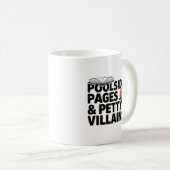 Mug Pages en bord de piscine & Petits Villages Livre L (Devant droit)