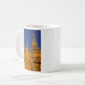 Mug Pagode de Shwedagon la nuit, Myanmar (Devant gauche)