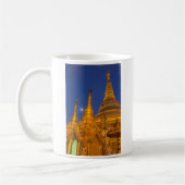 Mug Pagode Shwedagon la nuit, Myanmar (Gauche)