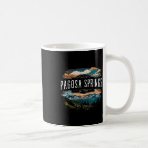 Mug Pagosa Springs Montagnes Colorado Randonnée Plein