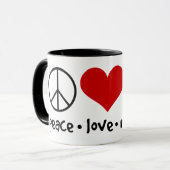 Mug Paie Amour Marinara Basil Feuilles (Devant gauche)