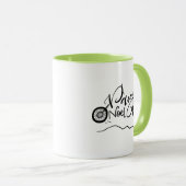 Mug Paige Noel - Commande de lettres personnalisée (Devant droit)