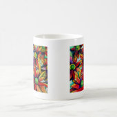 Mug Paille marguerite art fleur sauvage multicolore (Centre)