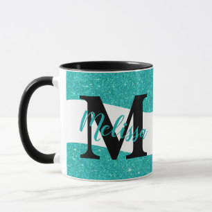 Mug pailleté personnalisé