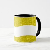 Mug pailleté personnalisé (Devant droit)
