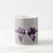 Mug Paillettes étincelantes élégantes, arc pourpre et (Centre)