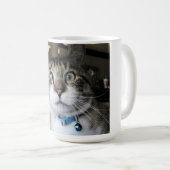 Mug Paillettes pour le café ! (Devant droit)