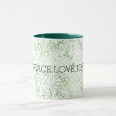 Mug Paillettes vertes points dorés     (Centre)