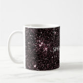 Mug Paillettes violettes (Gauche)