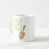 Mug Paillis de jardinage drôle de calembour très (Devant gauche)