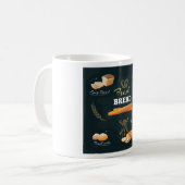 Mug Pain Artisan frais Boulangerie Pain Rouleaux Bague (Devant gauche)