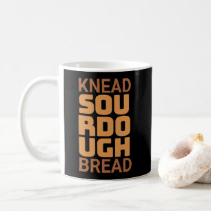 Mug Pain de pain de pain de boulanger de Pain Knead
