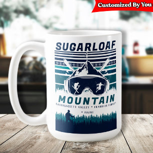 Mug Pain de sucre Mountain Maine Ski Vintage Souvenirs