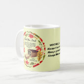 Mug PAIN DE VIE Bon thanksgiving chrétien (Devant gauche)