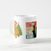 Mug Pain d'épice Hip Santa Hat Arbre de Noël Hiptamus (Devant gauche)